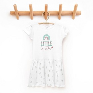 The Juniper Shop Little Sister Rainbow Toddler Graphic Dress - 1 of 3