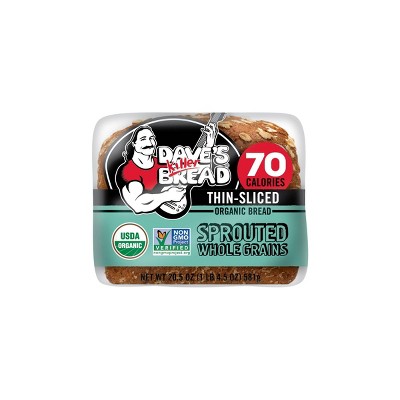 Dave&#39;s Killer Bread Sprouted Whole Grains Thin Sliced Bread - 20.5oz