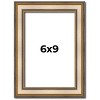 PosterPalooza | Photo Size Refined Silver Picture Frame - UV Acrylic, Foam Board Backing, Hanging Hardware - 2 of 4