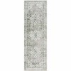 Hauteloom Lotan Green Medallion Washable Area Rug - 2 of 3