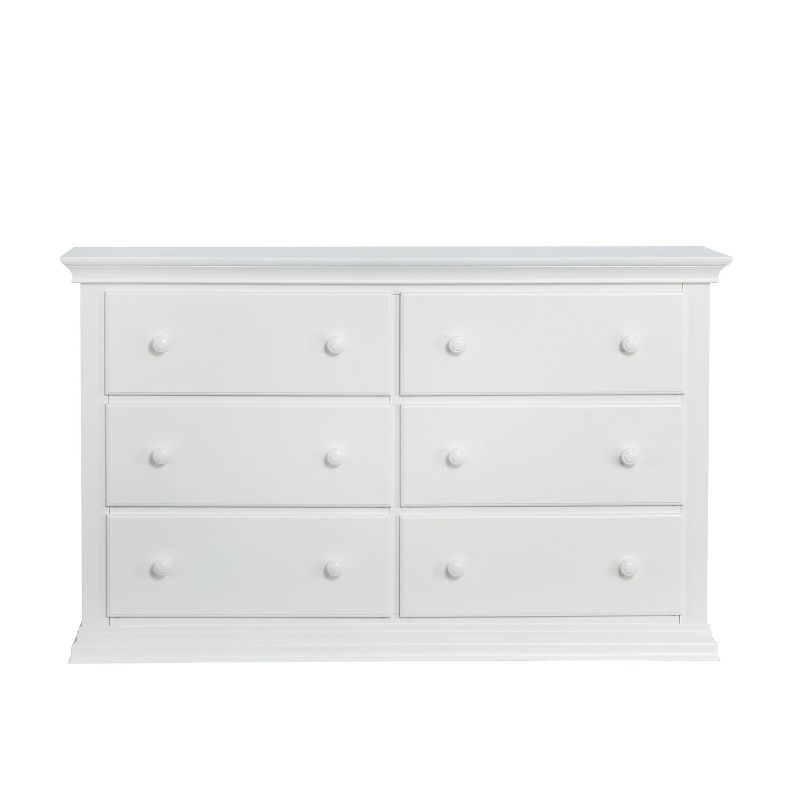 Suite Bebe Shailee Universal 6 Drawer Double Dresser - White, 1 of 6