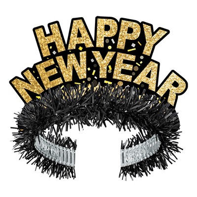 Beistle Confetti New Year Tiara, Pack of 50
