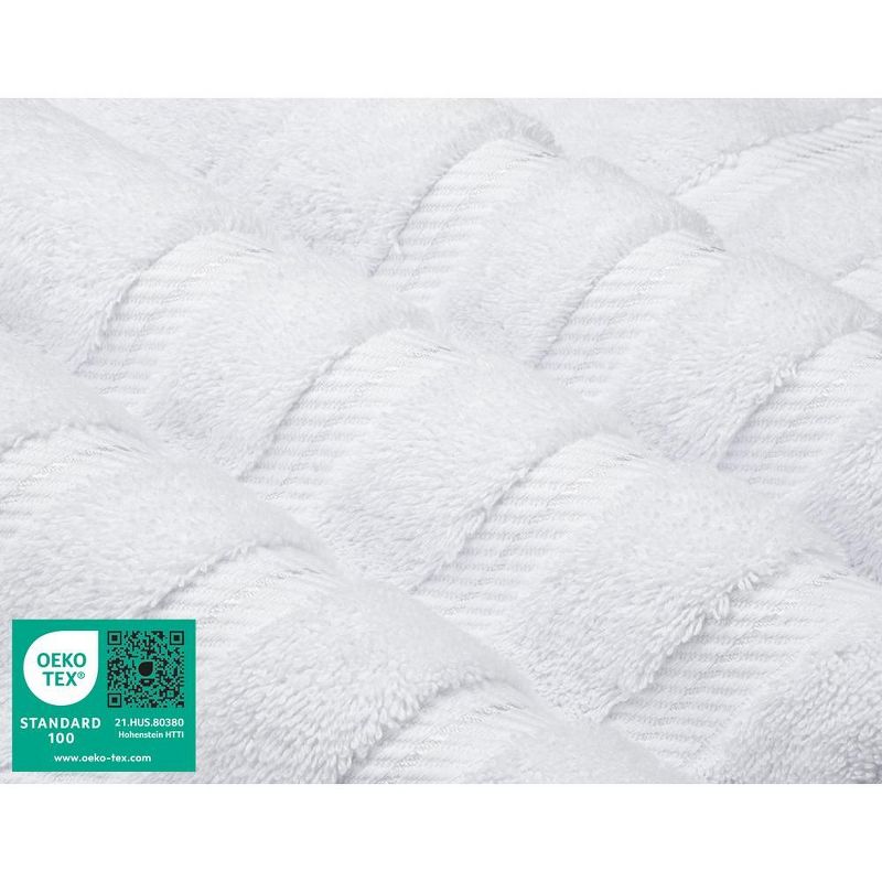 American Soft Linen 6 Piece Towel Set, 100% Cotton Bath Towels for Bathroom, 3 of 10