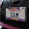 University at Albany Alumni Logo Full Size Standard License Plate Metal Frame - 3 of 4