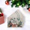 Unique Bargains Christmas Greeting Card Multicolor 4.5"x 3.1" 10 Pcs - 2 of 4