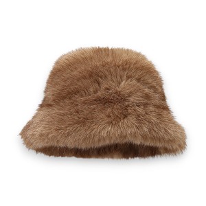 Anna-Kaci Women's Plush Furry Bucket Hat with Soft Cozy Lining - 1 of 2