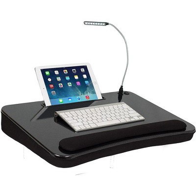 Sofia + Sam Lap Desk for Laptop and Writing with USB Light - Tropical Grey