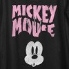 Women's Mickey & Friends Surprised Pink Logo - image 2 of 4