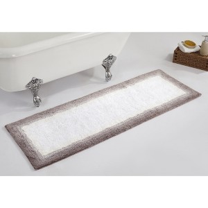 Torrent Collection 100% Soft Cotton Tufted Weave Bath Rug, Ombre Pattern, Highly Absorbent, Machine Washable Bathroom Mat for Multipurpose Use - 1 of 4
