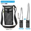 Unique Bargains Mesh Portable Adjustable Strap Water Bottle Bag for Sports 2 Pcs - 2 of 4