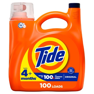 Tide Original HE Compatible Liquid Laundry Detergent Soap