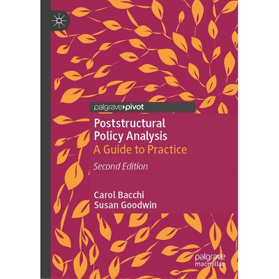 Poststructural Policy Analysis - 2nd Edition by  Carol Bacchi & Susan Goodwin (Hardcover)