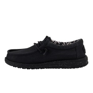 Hey Dude Wally Stretch Canvas Kids  - Kid's Comfortable Slip on Shoes - 1 of 4