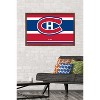 Trends International NHL Montreal Canadiens - Logo 21 Framed Wall Poster Prints - 2 of 4