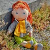 HABA Soley - 12" Soft Doll with Red Hair and Blue Eyes (Machine Washable) - 2 of 4