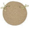 Colonial Mills Softex Check - Celery Check Chair Pad, Set of 4 - 2 of 2