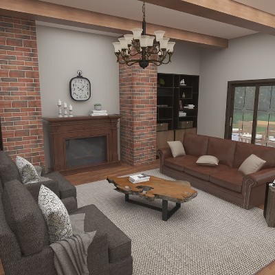 Vintage Black Metal Distressed Pocket Watch Style Wall Clock