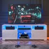 Hommpa 57" LED TV Stand for TVs Up to 65" with Storage Media Console Entertainment Center - 2 of 4