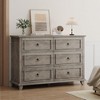 Dresser for Bedroom, 6 Drawer Dresser, Wood Dressers & Chests of Drawers - 2 of 4