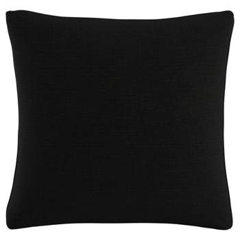 Black Linen Throw Pillow (20"x20") - Skyline Furniture
