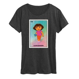 Women's - Dora the Explorer - Loteria La Exploradora Short Sleeve Graphic T-Shirt - 1 of 4