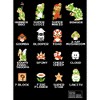 Boy's Nintendo Super Mario Bros Pixel Cast with Names Pull Over Hoodie - image 2 of 4