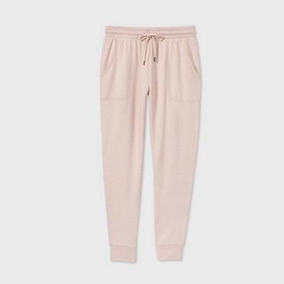 light pink jogger pants