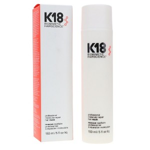 K18 Biomimetic Hairscience Professional Molecular Repair Hair Mask | Damaged Hair, Reverse Hair Damage from Bleach - (5 oz) - 1 of 4