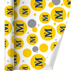 Madonna University Secondary Logo Gift Wrap Wrapping Paper Roll 30x72 - 1 of 4