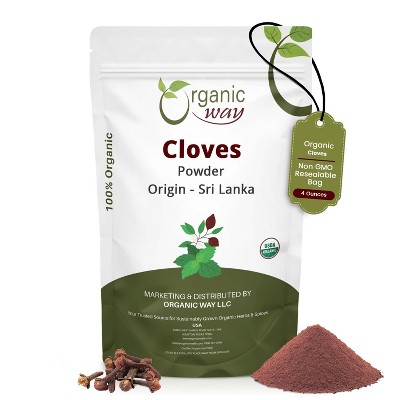 Organic Cloves Powder 4 Oz