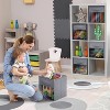 Sorbus 11 Inch 6 Pack Collapsible Fabric Storage Bins with Clear Window - for Organizing Clothes, Toys, Books, Shelves, Closets & more - 4 of 4