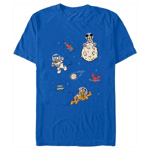 Men's Mickey & Friends Donald and Pluto Astronauts T-Shirt - 1 of 4