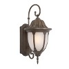 Yosemite Home Decor FL5335BR Merili 9.5-Inch One-Light Fluorescent Exterior Sconce, Brown - 2 of 4