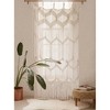 Aoibox Macrame Curtain Window Room Divider Doorway Hanging Boho Decor 42" W x 75" H Cotton Handmade - 4 of 4