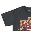 Rolling Stones Ladies Fashion Shirt - Ladies Classic Rolling Stones Clothing - Mick Jagger, Keith Richards, Charlie Watts Tee (Charcoal, Large) - 3 of 4