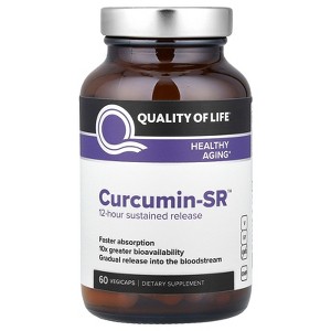 Quality of Life Curcumin-SR™, 500 mg, 60 Vegicaps - 1 of 4