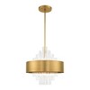 Livex Lighting Orenburg 8 - Light Pendant in  Natural Brass - 4 of 4
