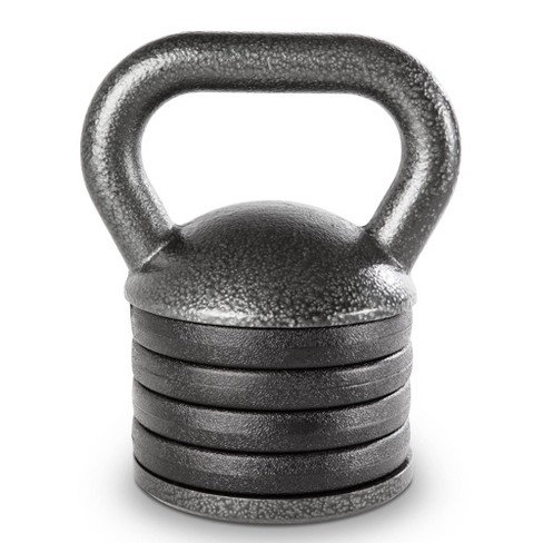 Kettlebell de acero ajustable con carga variable, GladiatorFit