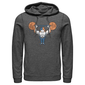 Men's Fortnite Yarn Lifter Meowscles Pull Over Hoodie - 1 of 4