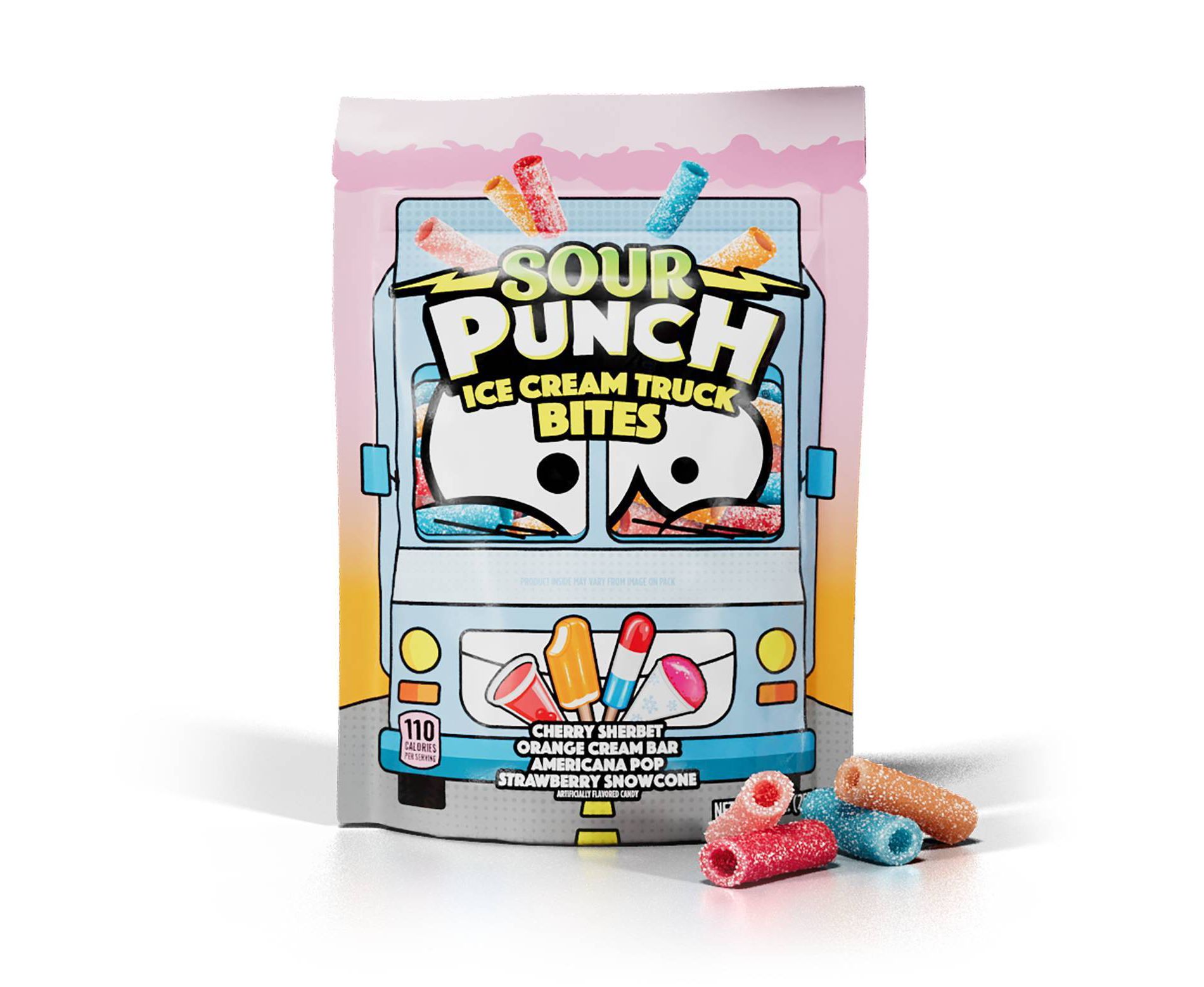 Sour Punch Ice Cream Truck Candy Bites - 9oz