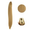 Unique Bargains Long Straight Hair Wig Hair Clips 21.65" Length 1 Pc - 4 of 4