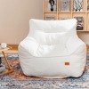 Hooseng Bean Bag Chair with Filler, Big Floor Sofa with Tufted Soft Armrests & Side Pocket, Premium Lazy Sofa for Adults, Living room, Bedroom, Dorm - 2 of 4
