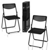 Karl Home Openwork Pattern Plastic Folding Chairs(Set Of 6) - 3 of 4