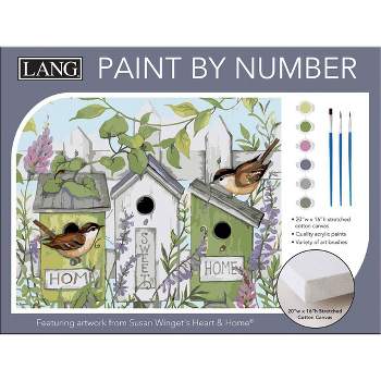 LANG 28pc Home Sweet Home Paint By Number Kit