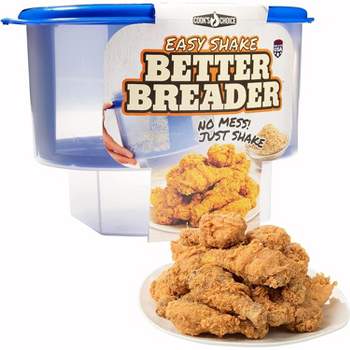 Chef's Choice The Original Breader Bowl- All-in-One Mess Free Batter Breading at Home or On-the-Go