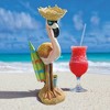 Design Toscano Luau Larry the Flamingo Pink Flamingo Garden Statue - 2 of 4
