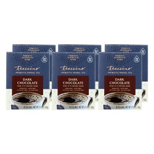 Teeccino Dark Chocolate Prebiotic Tea - Case of 6 Boxes/10 Tea Bags - 1 of 4