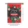 Dicksons Magnolia Garden Outdoor Flag Decoration For Garden, Yard, Or Walkway Large 29 x 42, Weather Resistant Polyester, Jesus is the Reason - 2 of 2