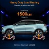2 items 4 Tire Wheel Dolly Car, Premium Manganese Steel, 3000 Lbs Capacity, Heavy Duty, Antiskid & Recessed Design, 360° Rotatable Wheels - 4 of 4