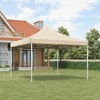 Pop Up Canopy Tent, 10 x 10 Ft Commercial Instant Shade Canopy, Easy Up Outdoor Portable Shelter for Events, Parties, Camping - 3 of 4